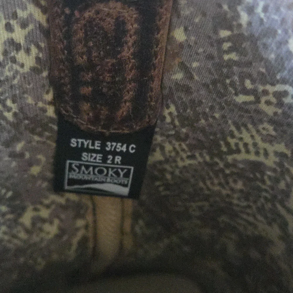 Smoky Mountain Western Cowboy Boots Youth Size 2R – Brown Embroidered‎ Leather